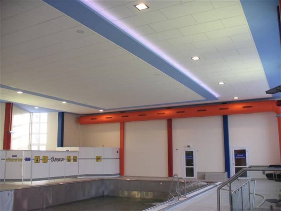 Deckensanierung Schwimmbad Nordstrand